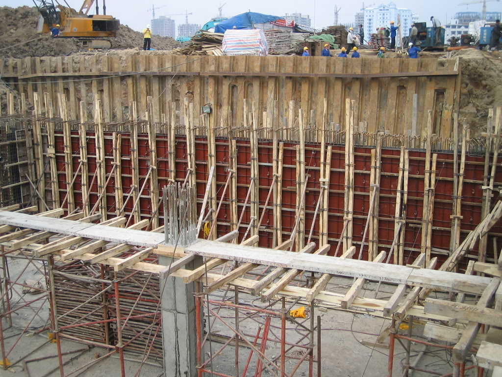 Hình ảnh 5: Biện pháp thi công phần móng nhà cao tầng trong xây dựng