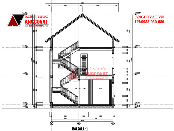 Bản vẽ thiết kế nhà diện tích 90m2 8