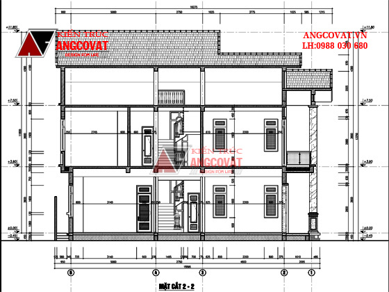 Bản vẽ thiết kế nhà diện tích 90m2 9