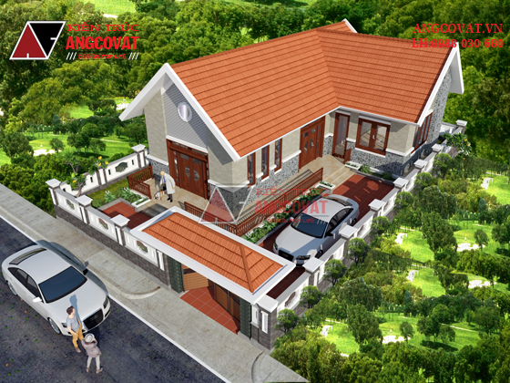 Phối cảnh nhà cấp 4 600 triệu 2