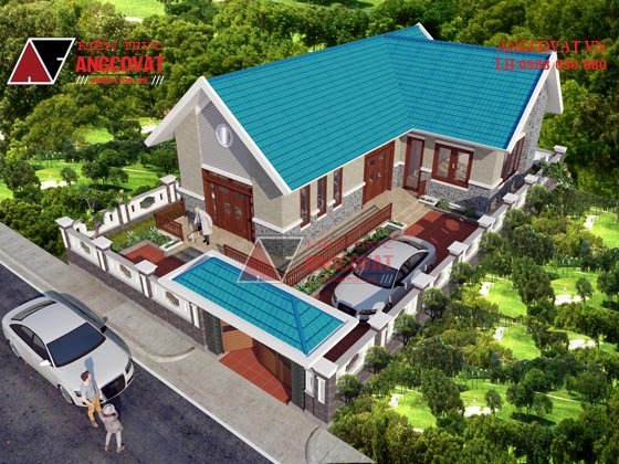 Phối cảnh nhà cấp 4 600 triệu 6