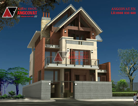 Thiết kế nhà 180m2 3
