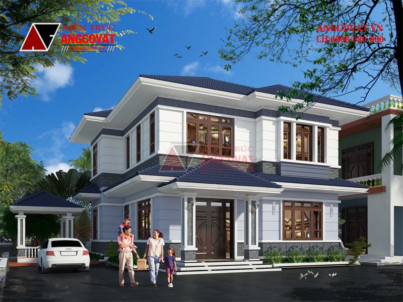 Thiết kế nhà diện tích 100m2 1