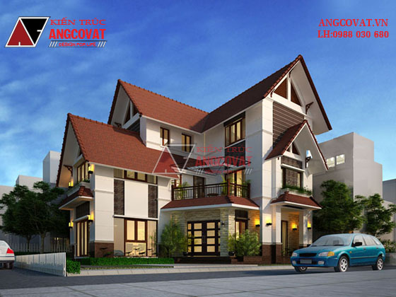 biệt thự mang phong cách hiện đại
