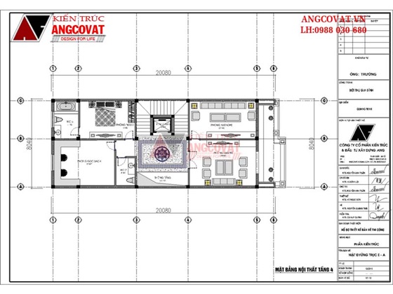 lâu đài 5 tầng 160m2 kiểu pháp đẹp