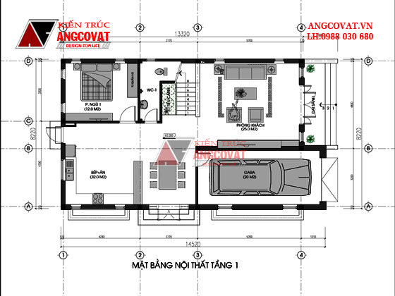 Design mẫu thiết kế nhà ống 2 tầng đẹp 100m2 4 phòng ngủ mặt tiền 8m mái thái đẹp