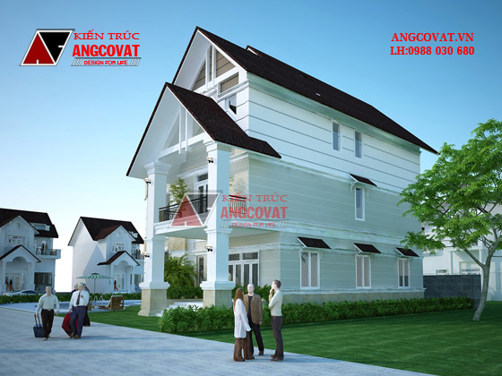 Thiết kế biệt thự có bể bơi 2