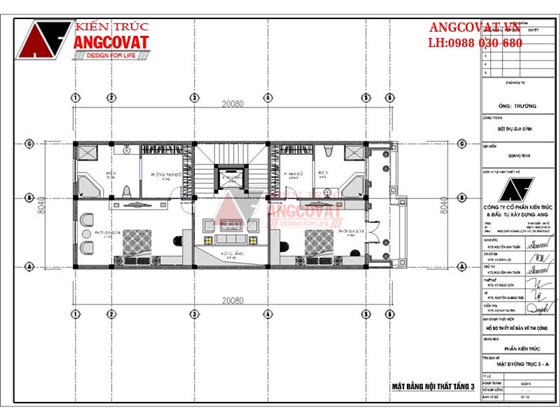 biệt thự lâu đài 5 tầng 160m2