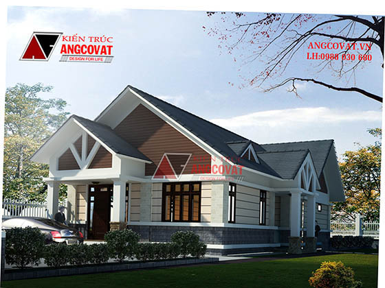 nhà cấp 4 2 phòng ngủ 1