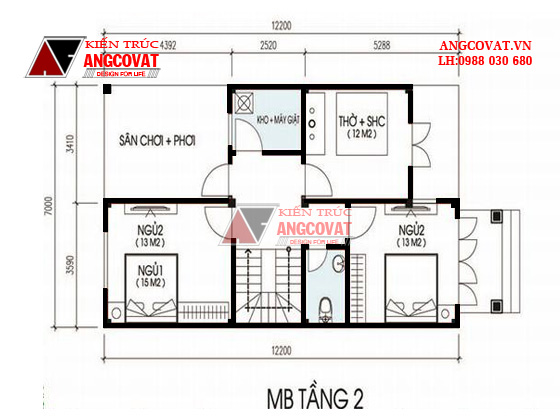 Mẫu thiết kế nhà đẹp diện tích 80m2 2 tầng phong cách tân cổ điển hình chữ L mặt tiền 7m