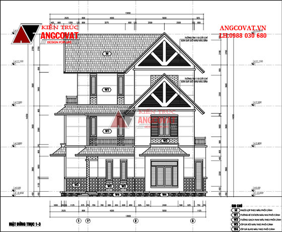 Thiết kế nhà diện tích 130m2 8