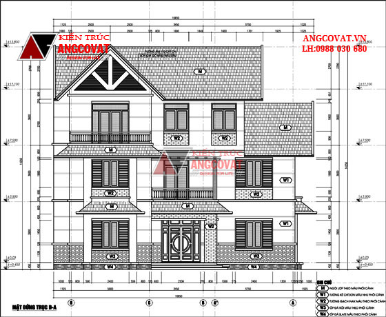 Thiết kế nhà diện tích 130m2 9