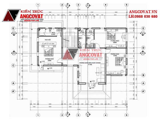 Thiết kế nhà phong cách Châu Âu 5