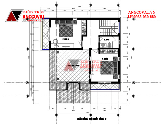 Chi phí xây nhà diện tích 8x10m 2 tầng mái thái đẹp 2 mặt tiền tại Thanh Hóa BT127016