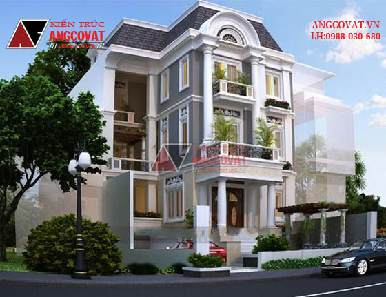 Xây nhà mặt tiền 10m 14