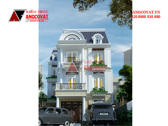 Xây nhà mặt tiền 10m 2
