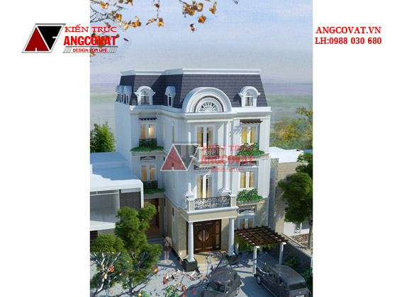 Xây nhà mặt tiền 10m 3