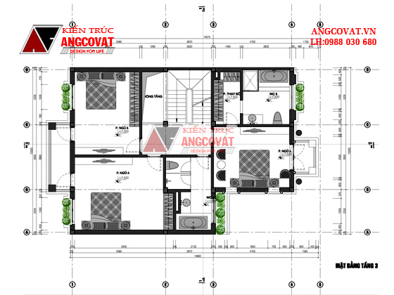 Xây nhà mặt tiền 10m 6